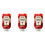 Ketchup Tradicional Heinz 397g Kit C/3