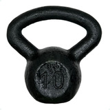 Kettlebell De Ferro Fundido Pintado Alça Longa - 10 Kg