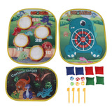 Kids Bean Bag Throwing Toys 2 Em 1 Target Game Set Dartboard