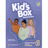 Kid´s Box New Generation 6 Student´s Book With Ebook - American English, De Cambridge. Editora Cambridge University, Capa Mole, Edição 1 Em Inglês Americano, 2023