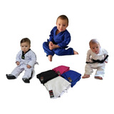 Kimono Bebe 0, 1, 2 Anos Karate/judo/jiujitsu + Chaveiro