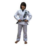 Kimono De Jiu-jitsu Juvenil Pró Branco