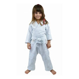 Kimono Infantil Branco Jiu Jitsu Karate Judô - Keiko