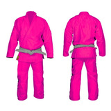 Kimono Infantil Rosa Standart Judô E Jiu-jitsu - Brazilian