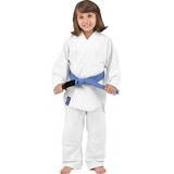 Kimono Infantil Torah Judô E Jiujitsu Reforçado Branco M00