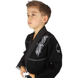 Kimono Infantil Trançado Black Ace Player