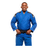 Kimono Jiu Jitsu Atama Trançado Ultra Light 2.0 - Azul