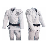 Kimono Jiu Jitsu Bjj - Krieger Fight - Honor Branco