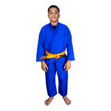 Kimono Jiu Jitsu Brazil Combat Classic Infantil Azul