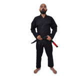 Kimono Jiu-jitsu Judo Trançado Liso + Faixa Grátis !