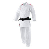 Kimono Karate adidas Adilight Branco Listras