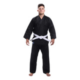 Kimono Torah Kung Fu Reforçado Preto