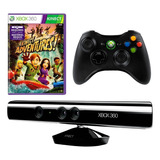 Kinect + Controle + Jogo Original Xbox 360 Pronta Entrega
