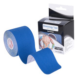 Kinesiology Tape Fita Bandagem Elástica Adesiva Rolo 5cm X 5m Funcional Fisioterapia Muscular Esporte Evita Lesões