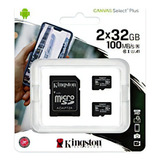 Kingston 32gb Microsdhc Canvas Select Plus