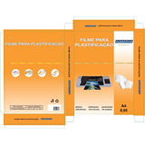 Kit: 02 Pacotes Plástico A4 220x307x0,05