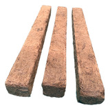 Kit: 3 Estacas Fibra De Coco De 80cm X 8cm X 8cm,holambra Sp