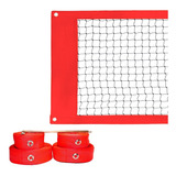 Kit- Rede Beach Tennis Oficial 1,00x8,20 + Marcaçao 16x8m