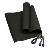 Kit -tapete De Eva Academia/pilates/yoga 120x50cm +corda Pvc
