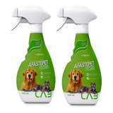 Kit 02 Afastepet Forte 500ml Adestrador De Cães E Gatos Lab 