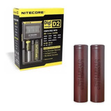 Kit 02 Bateria Hg2 18650 Chocolate