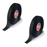 Kit 02 Fita Isolante Tecido Para Chicote Automotivo 25m Tesa