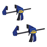 Kit 02 Grampo Rápido Marceneiro Quick-grip 6 Irwin 2006021