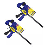 Kit 02 Grampo Rápido Marceneiro Quick-grip Irwin 06 15cm