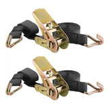 Kit 02 Jogos Cinta Catraca De Amarração Carga 800kg Vonder