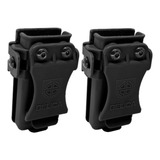 Kit 02 Porta Carregador Velado Glock Taurus Beretta - Preto