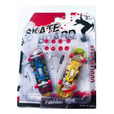 Kit 02 Skate Dedo + Acessórios