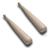 Kit 02 Taco Baseball Beisebol Madeira Super Resistente 68cm Cor Cru
