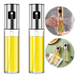 Kit 02 Und Spray Borrifador De Azeite Vinagre Porta Tempero