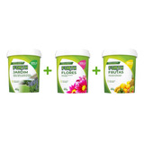 Kit 03 Adubo Fertilizante Forth Jardim Flores Frutas 400g