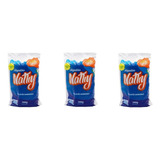 Kit 03 Algodão Nathy 500gr / Algodao Manta Macio Branco