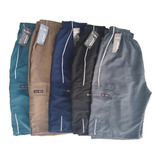 Kit 03 Bermudas Short Surf Academia Tactel Masculina Adulto