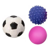 Kit 03 Bolinhas De Mão Cravo, Lisa E Macia Para Fisioterapia