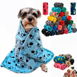 Kit 03 Cobertor Cachorro Manta Gatos Pet 110cm X 75cm Grossa