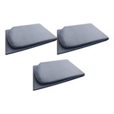 Kit 03 Forro Capa Para Mesa Passar Roupa 120x48cm Ajustável