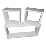 Kit 03 Nichos Sala Quarto Decoração Cozinha Banheiro Mdf