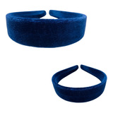 Kit 03 Tiara Arco Arquinho Encapada Veludo Lisa 30mm/ 3cm