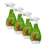 Kit 04 Afastepet 500ml Educador Para Cães E Gatos + Brinde