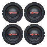 Kit 04 Alto Falante Subwoofer Nitro