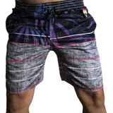 Kit 04 Bermudas Tactel Mauricinho Surf Praia Com Estampa