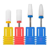 Kit 04 Brocas De Cerâmica Unhas Manicure Profissional Promo