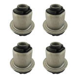 Kit 04 Bucha Eixo Quadro Agregado Traseiro Peugeot 206 207