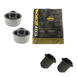 Kit 04 Buchas Balança Bandeja Leque Honda Civic 01/06