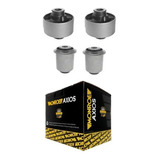 Kit 04 Buchas Balança Bandeja Leque Honda Civic 01/06
