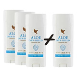 Kit 04 Desodorantes Aloe Ever Shields