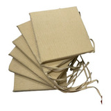 Kit 04 Peças Assento Para Cadeira 40x40x3cm Com Capa D33
